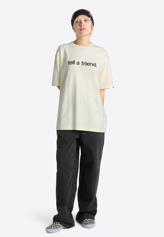 T-Shirt 'Tell A Friend' VANS en beige