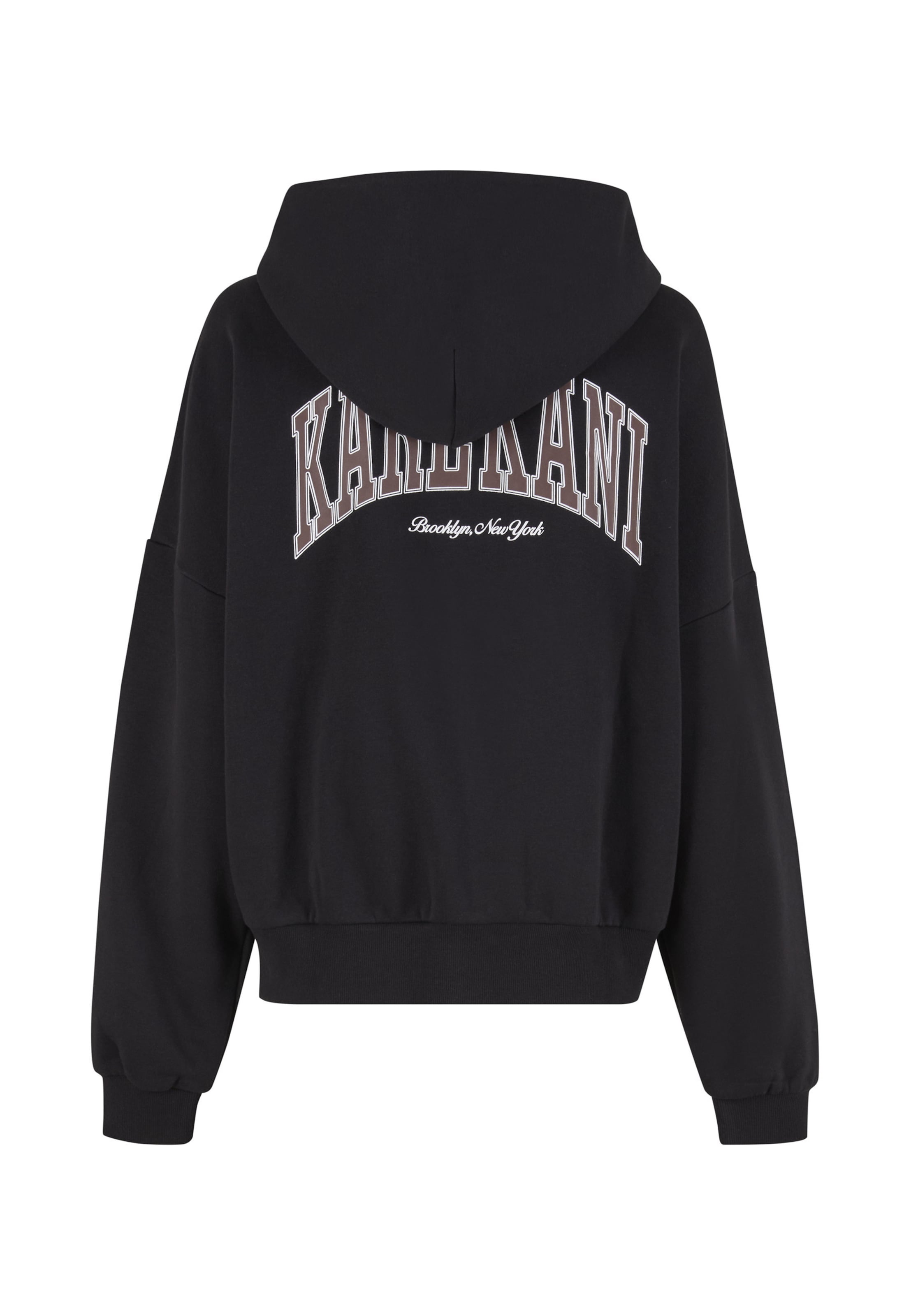 Karl Kani - Casaco em moletão 'College' em preto