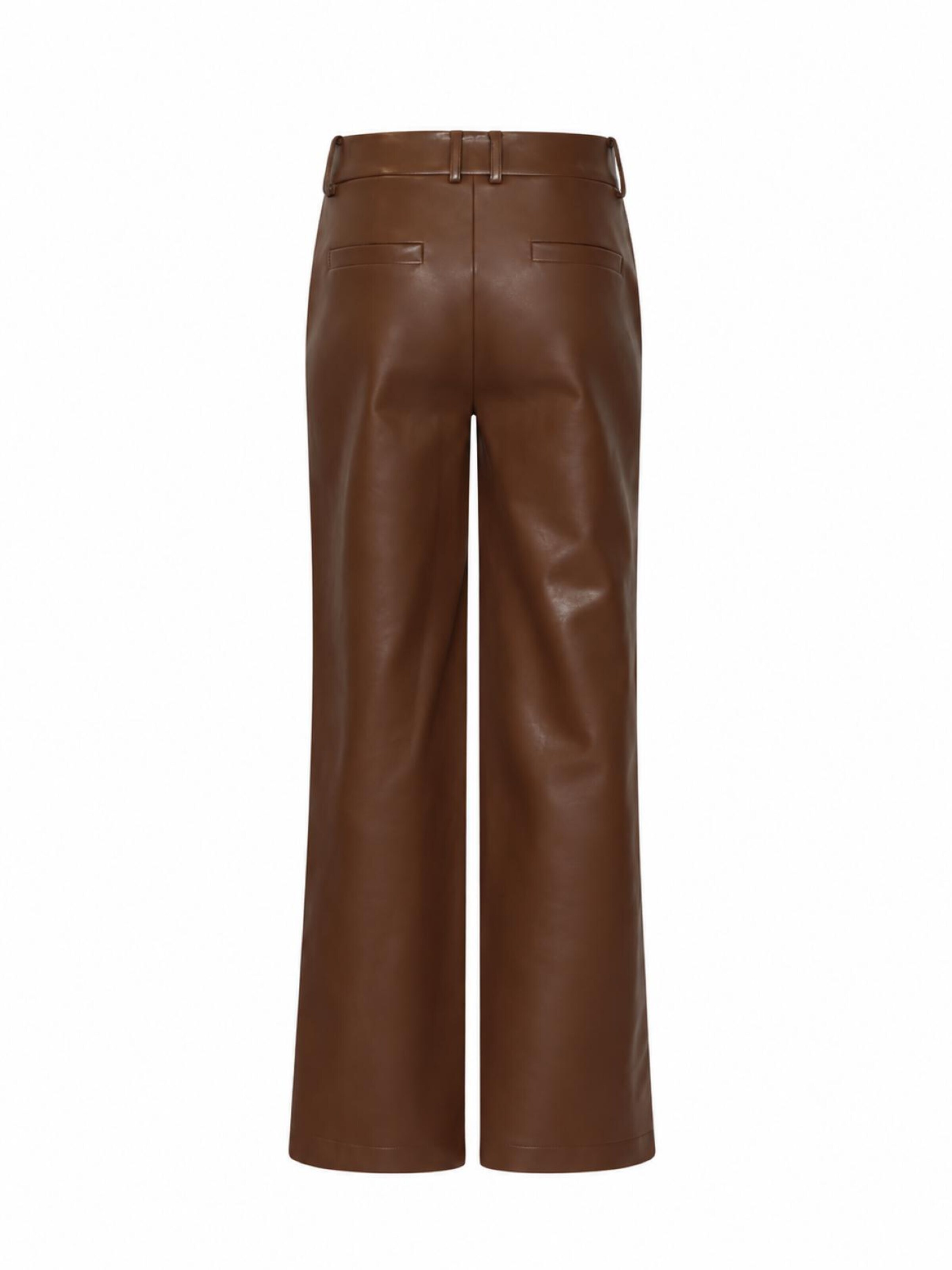 Smashed Lemon Regular Trousers in Brown