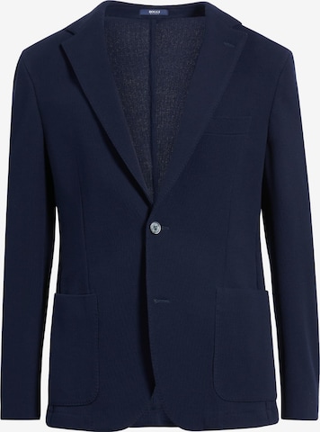 Coupe regular Veste de costume Boggi Milano en bleu : devant