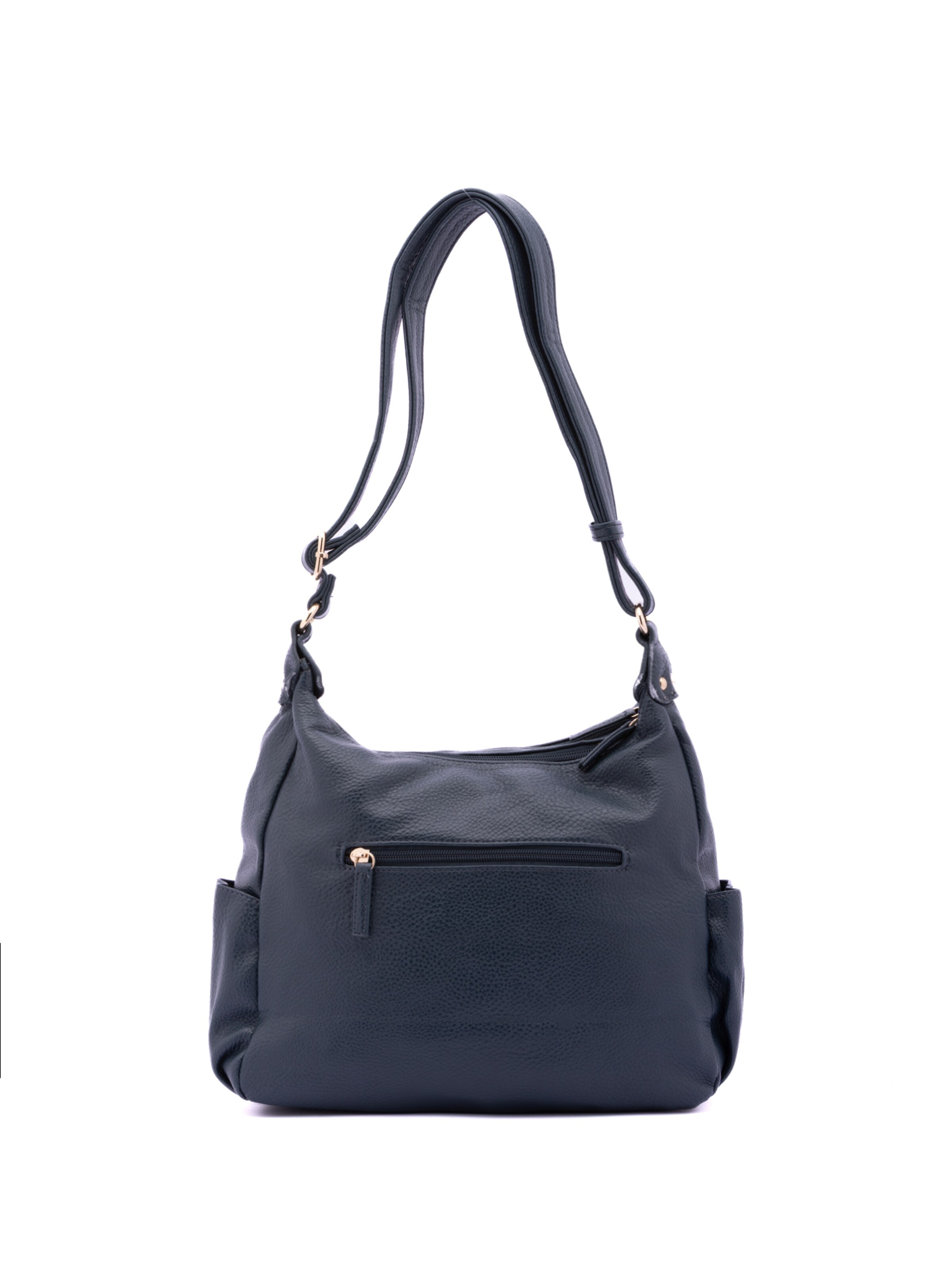 Borsa a spalla 'Borsa a Spalla Donna Ecopelle - Zip e Tasche Multiple' di B. Cavalli in blu