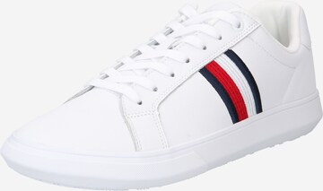 TOMMY HILFIGER Rövid szárú sportcipők - fehér: elől