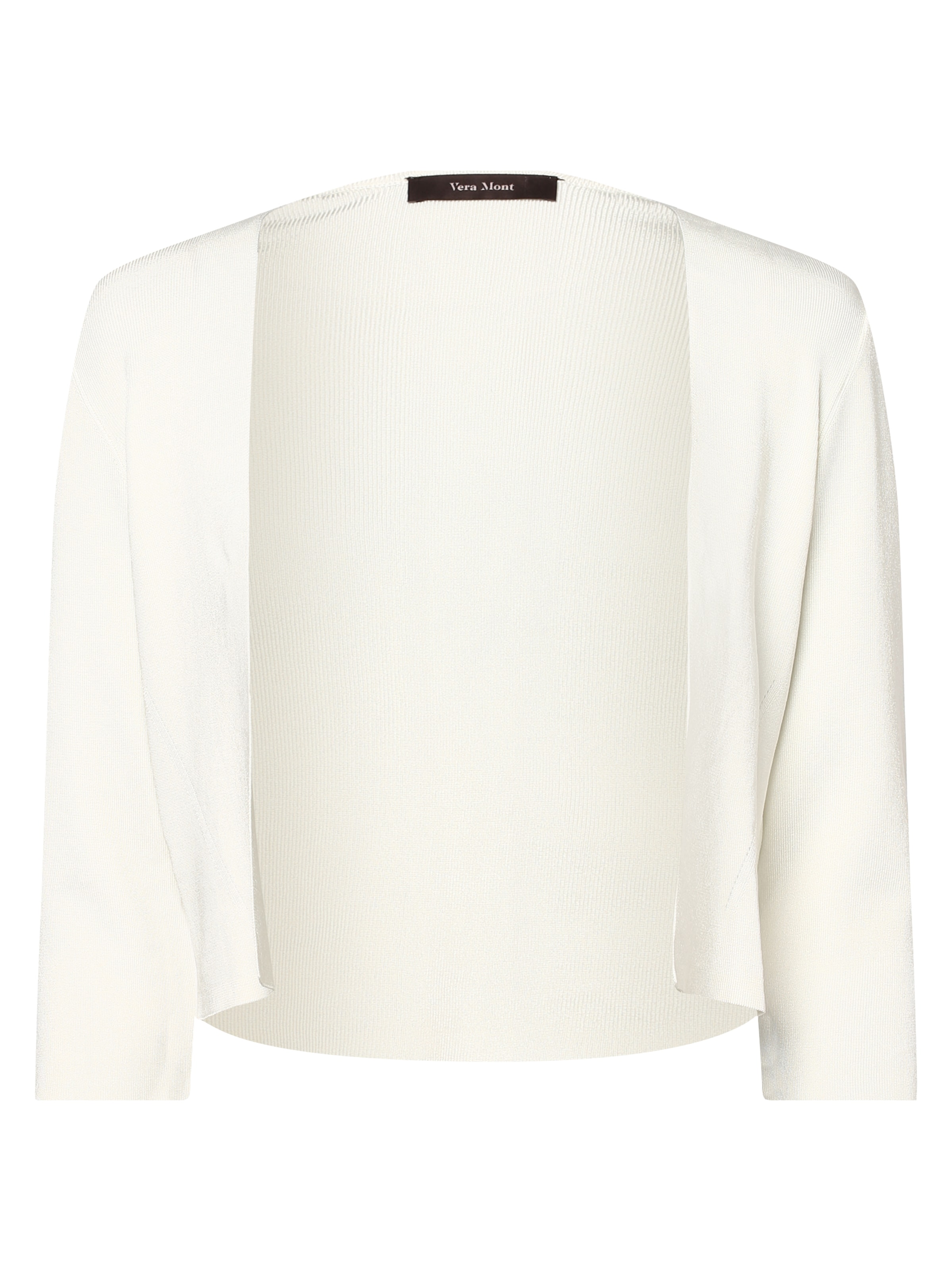 Vera Mont Knit cardigan in White: front