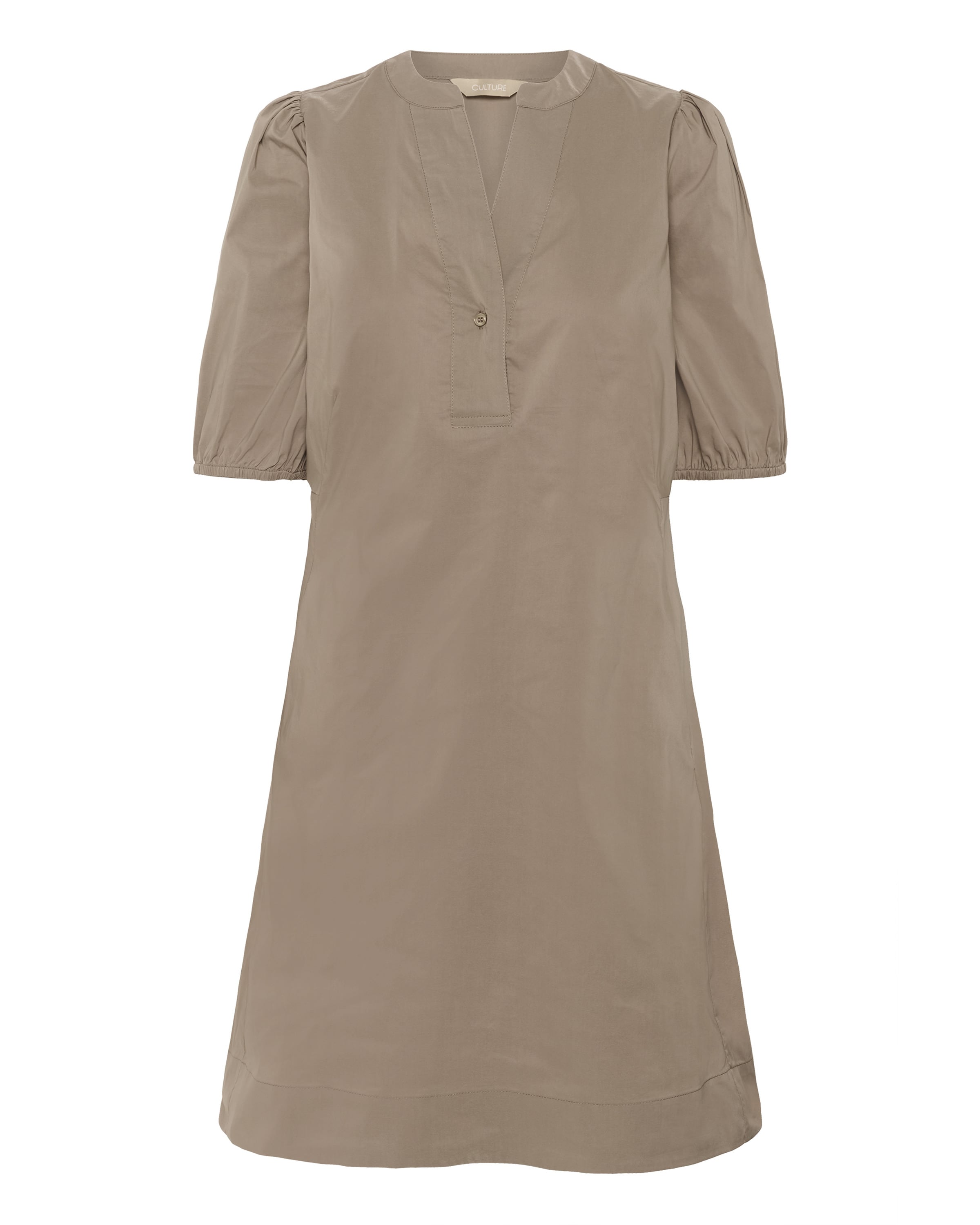 CULTURE Kleid 'Obla Antoinett' in Beige: Vorderseite