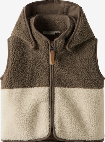 Gilet Lil'Atelier en marron : devant