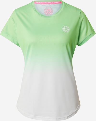 BIDI BADU Camiseta funcional en verde / blanco, Vista del producto