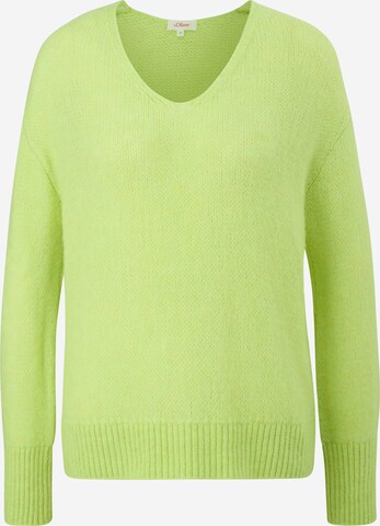 s.Oliver Sweater in Green: front