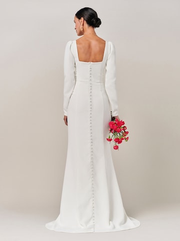 Abito 'AMARIA GOWN' di BWLDR in bianco: dietro