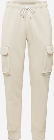 Champion Authentic Athletic Apparel Tapered Cargobroek 'Legacy' in Grijs: voorkant