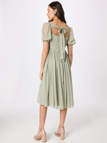 Maya Deluxe Cocktail Dress in Green