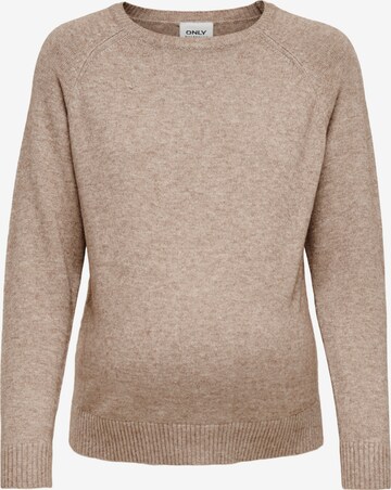 Only Maternity Sweater 'Lesly' in Beige: front