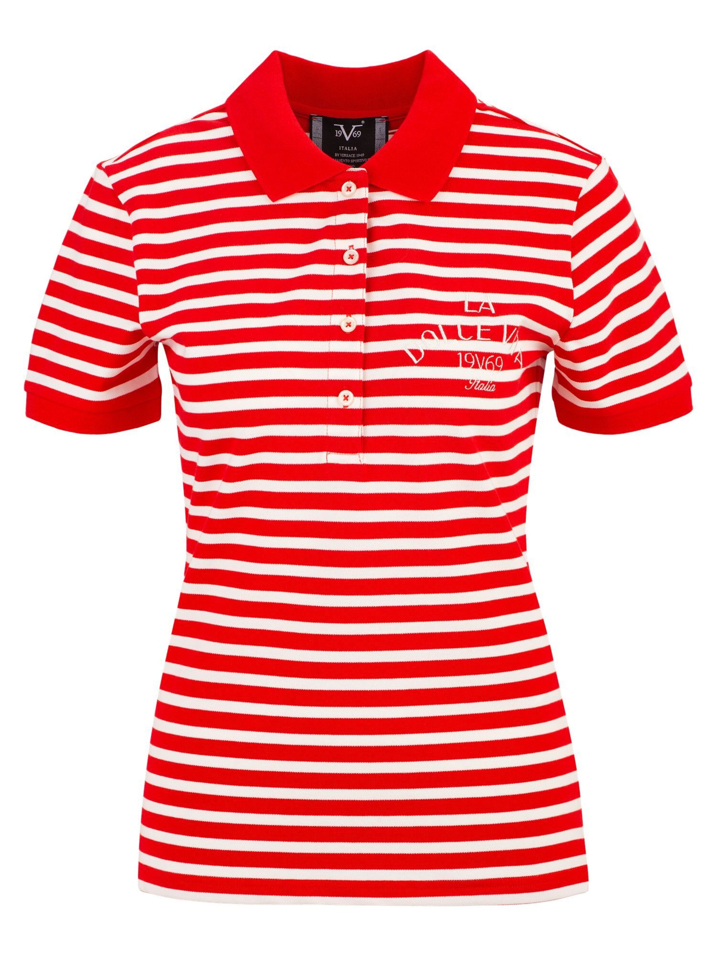 19V69 ITALIA Särk 'Bibi Marina', värv punane: eest vaates