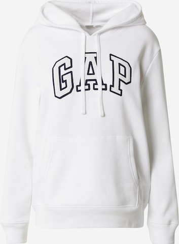 GAP Sweatshirt 'HERITAGE' in White: front