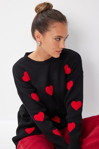 Happiness İstanbul Pulóver - fekete