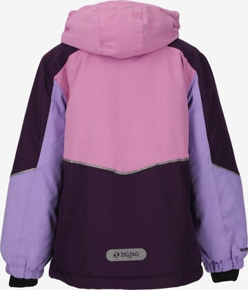 ZigZag Athletic Jacket 'Boogie' in Purple