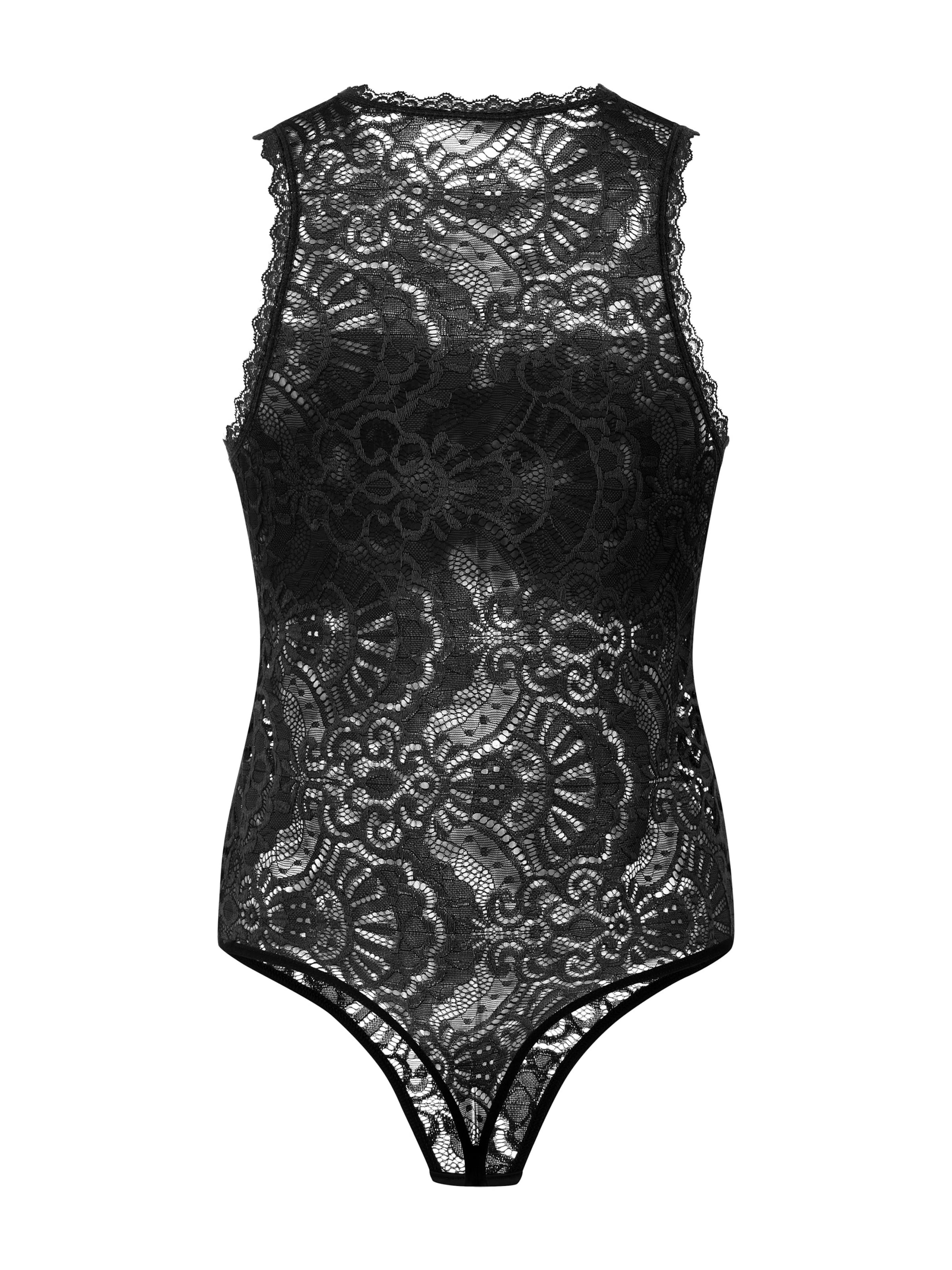 Evoni Bodysuit in Black