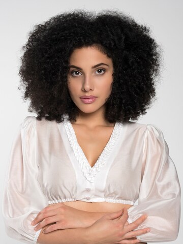 SPIETH & WENSKY Traditional blouse 'Fidelia' in White: front