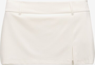 Pull&Bear Skirt in White: front