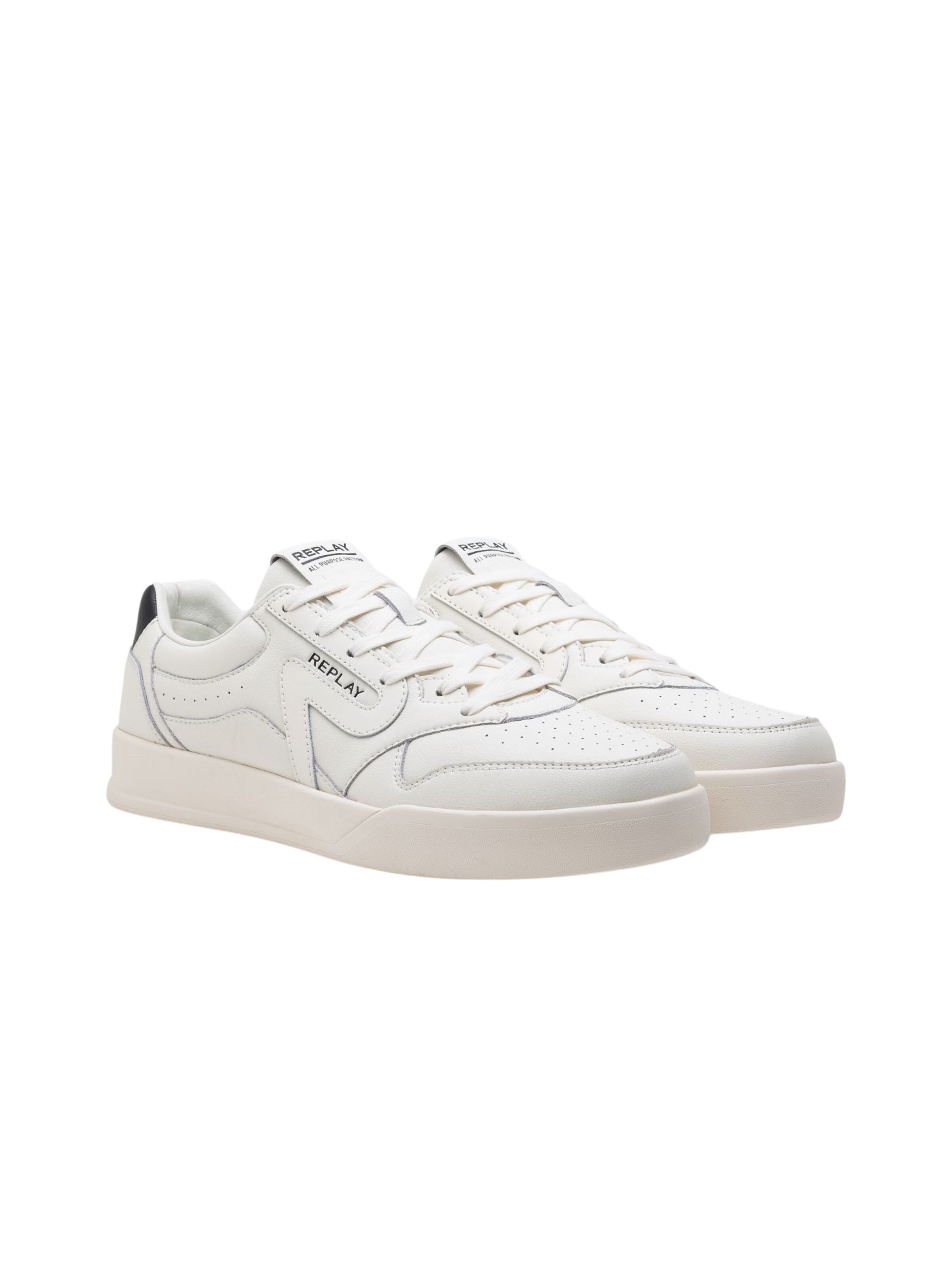 Baskets basses REPLAY en blanc