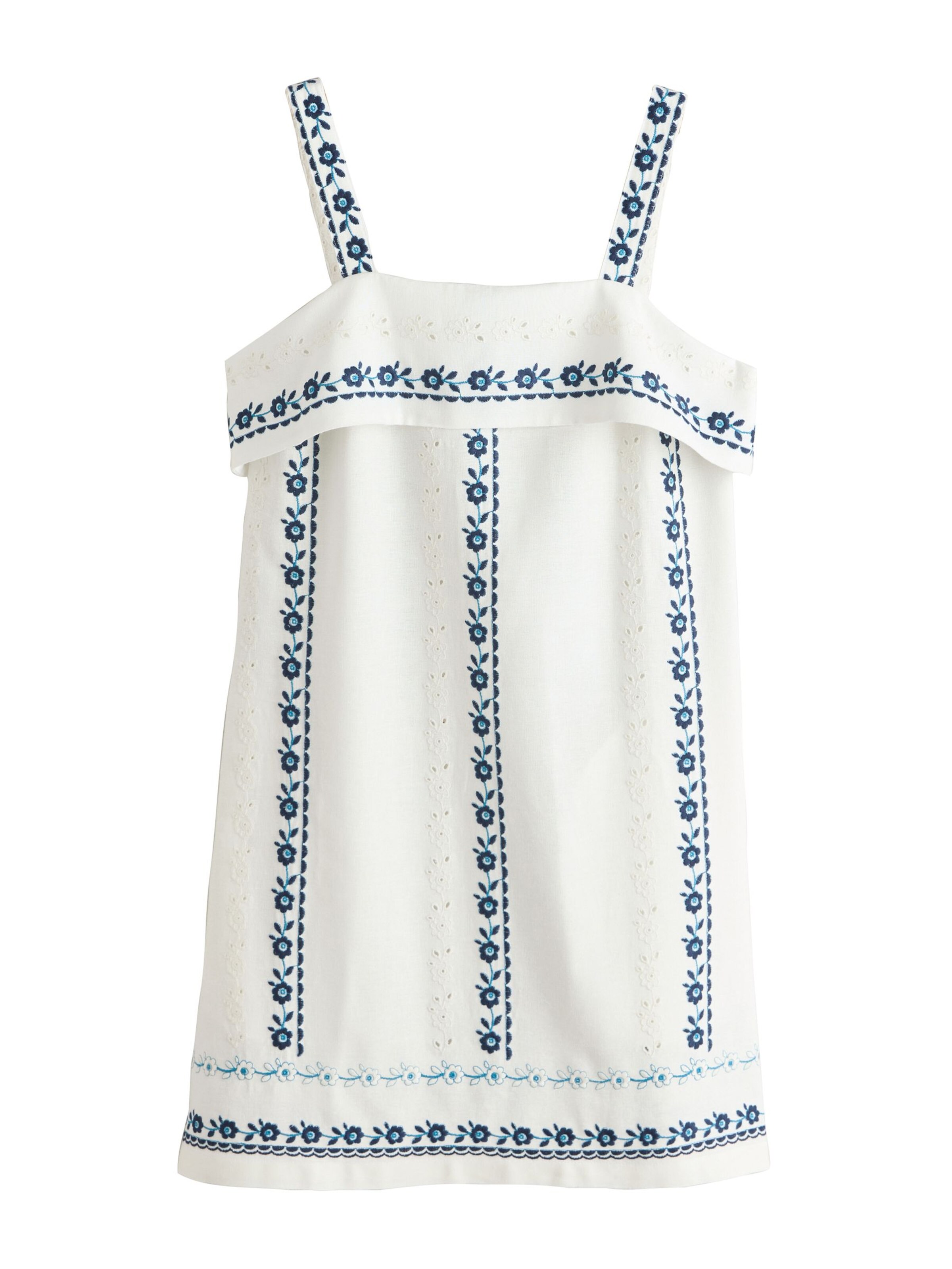 Next - Vestido de verano en blanco: frente
