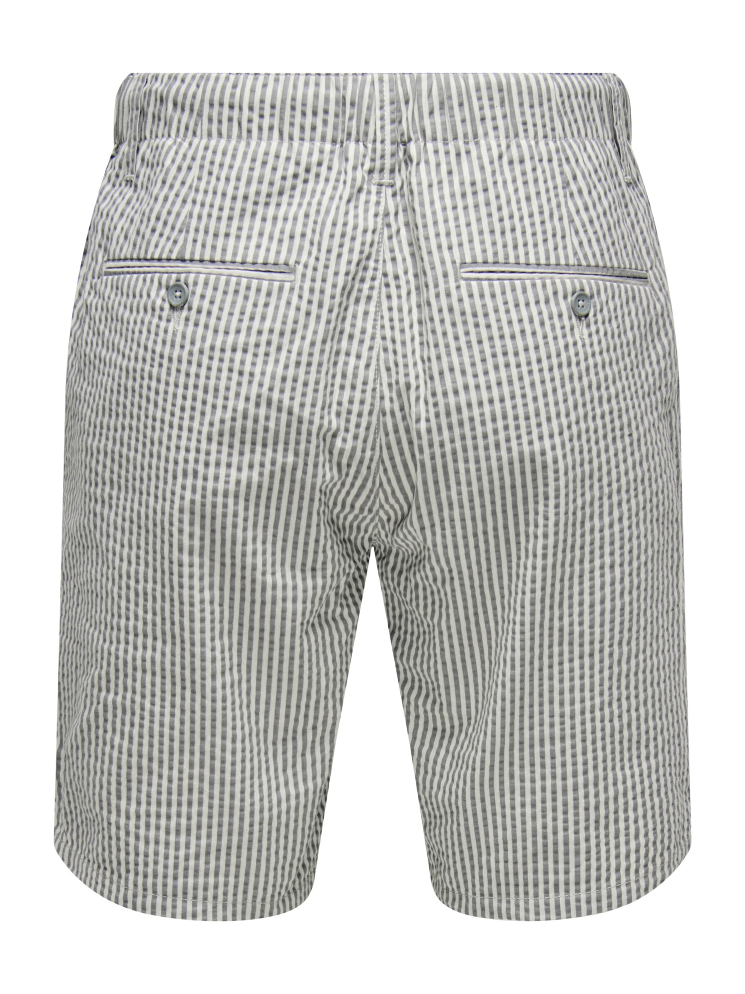 Only & Sons Regular Pleat-Front Pants 'ONSLEO' in Grey