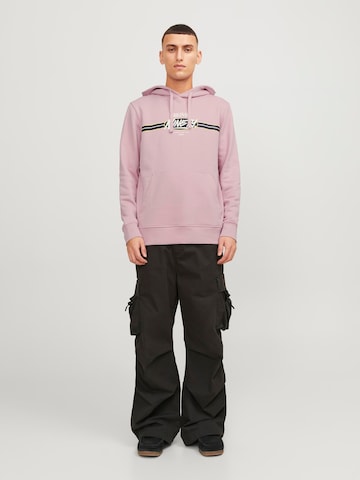 JACK & JONES Sweatshirt 'Cobin' in Pink