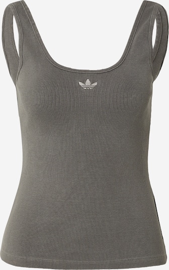 ADIDAS ORIGINALS Top 'Essentials' in XS in Dark grey, Item view