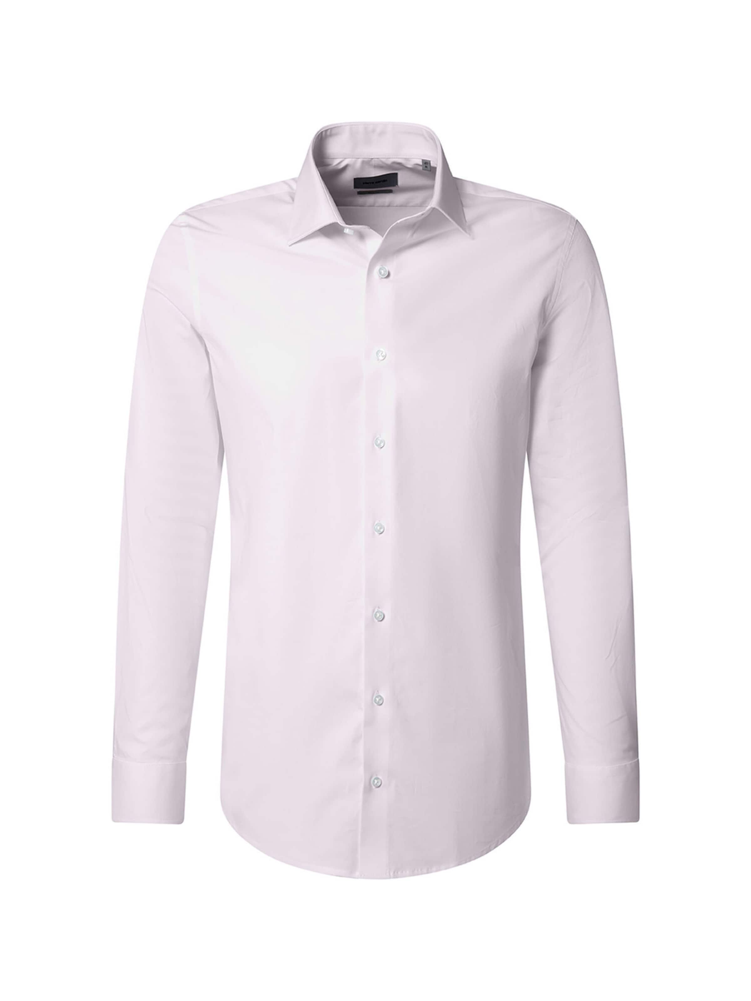 Chemise business PIERRE CARDIN en blanc : devant