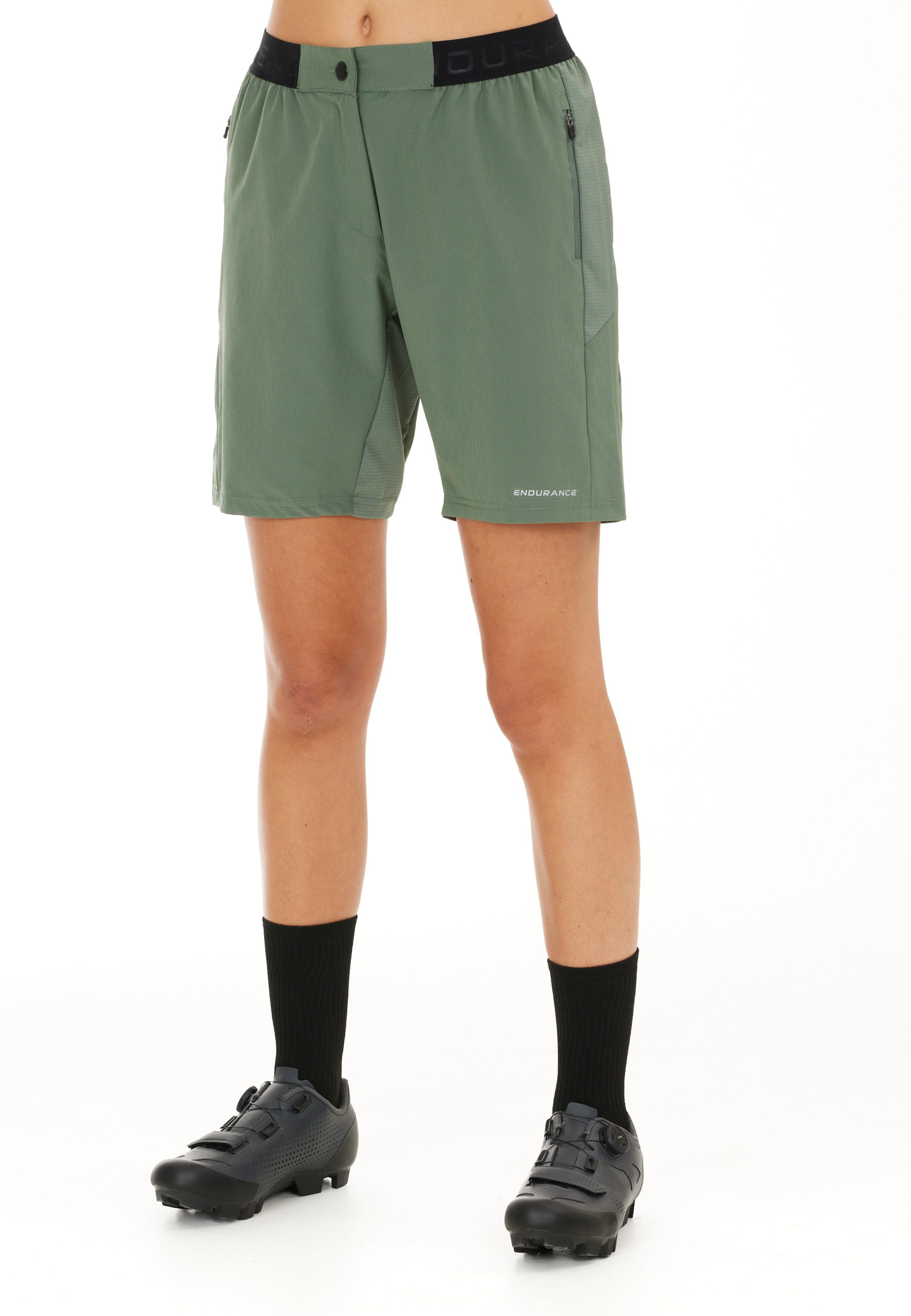 ENDURANCE Regular Sportbroek 'Macbeth' in Groen: voorkant