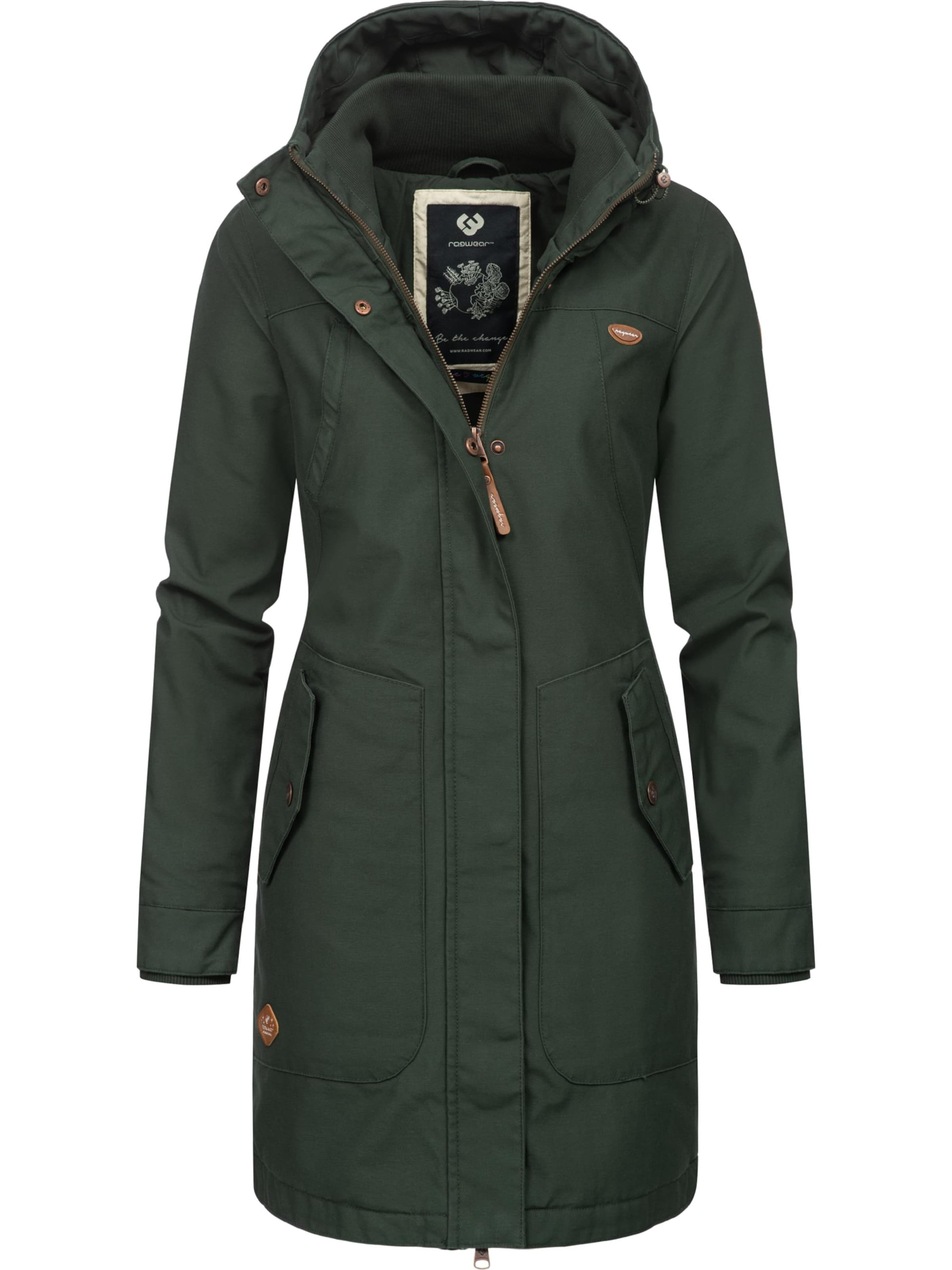 Ragwear Winter coat 'Jannisa' in Green
