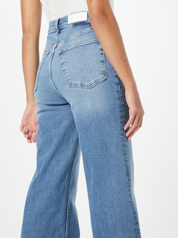 RE/DONE Wide leg Jeans in Blauw