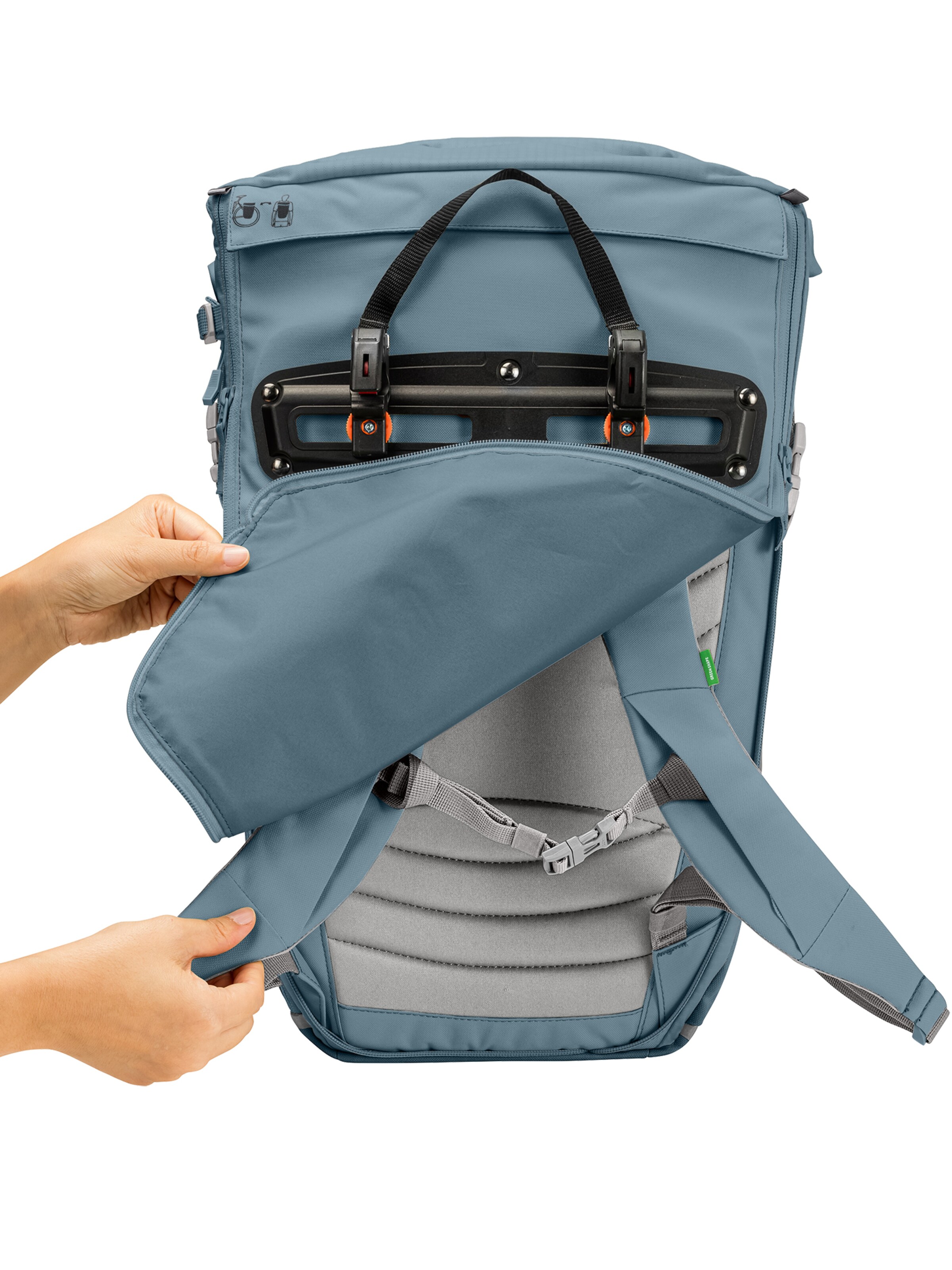 VAUDE Sportrugzak 'CityGo Bike 23 II' in Blauw