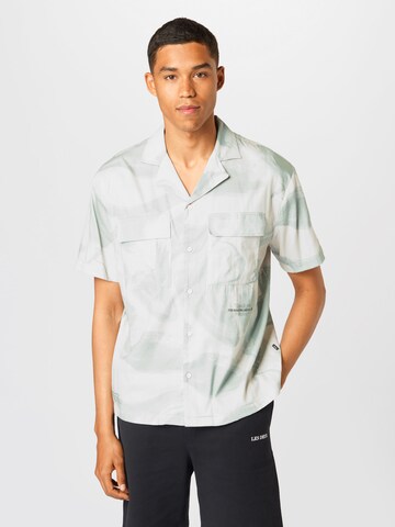 Dr. Denim Regular fit Button Up Shirt 'Madi' in White: front