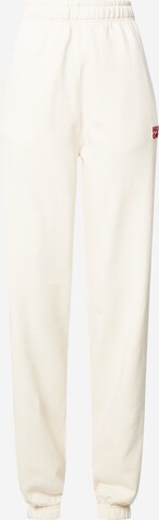 Effilé Pantalon 'Njola' HUGO en blanc : devant