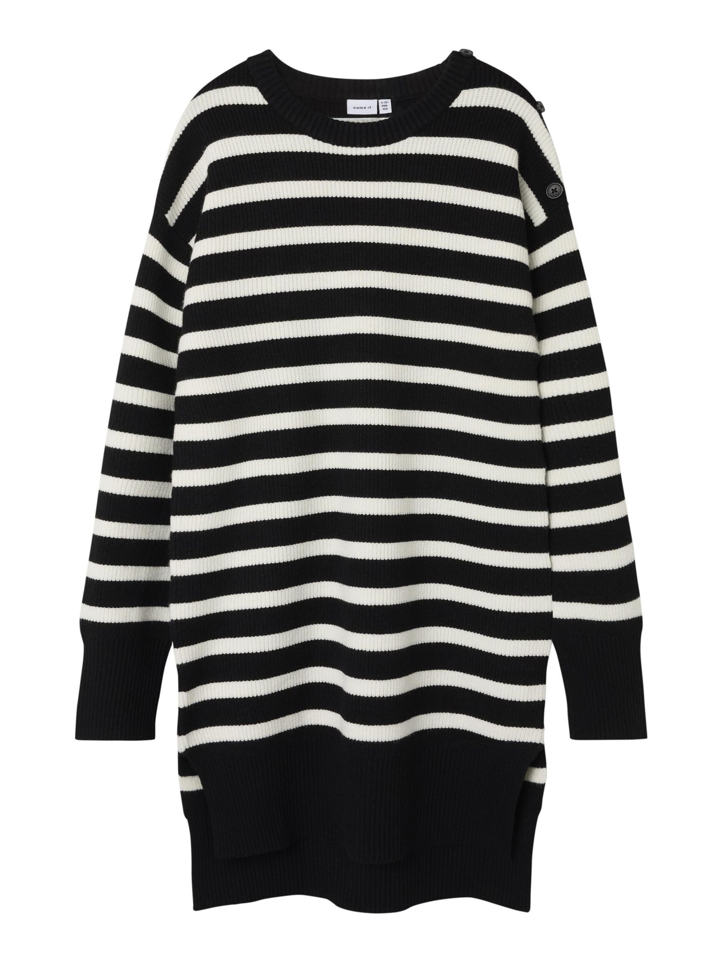 Pull-over NAME IT en noir : devant