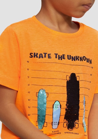 s.Oliver T-Shirt in Orange