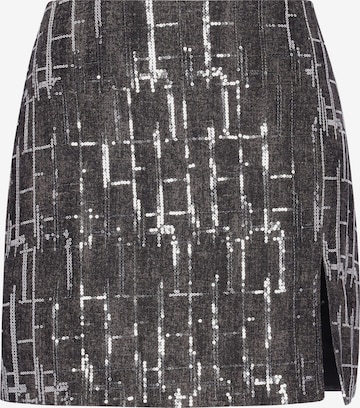 Jupe faina en noir : devant