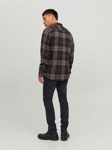 JACK & JONES Slimfit Jeans in Schwarz