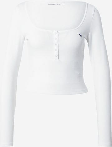 Abercrombie & Fitch - Camiseta en blanco: frente