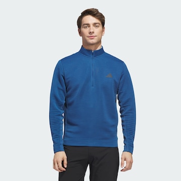 Pull-over de sport ADIDAS GOLF en bleu : devant