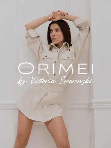 ORIMEI by Victoria Swarovski Krilo | bež barva