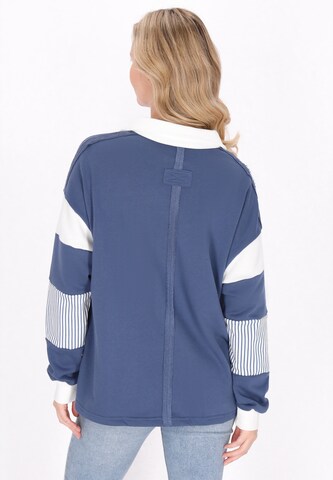 Sweat-shirt usha BLUE LABEL en bleu