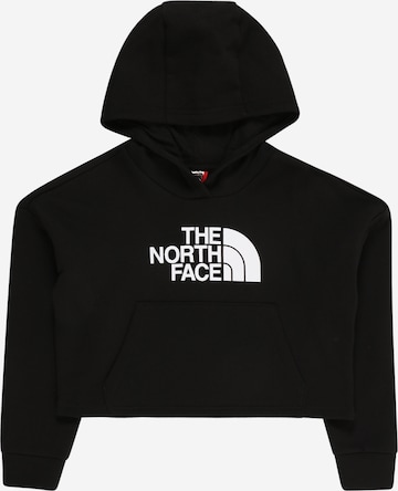 THE NORTH FACE Athletic Sweatshirt 'DREW PEAK' in Black: front