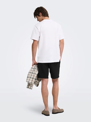 Regular Pantalon 'ONSKian' Only & Sons en noir