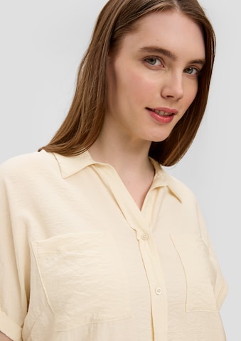 s.Oliver Red Label Plus Blouse in Beige