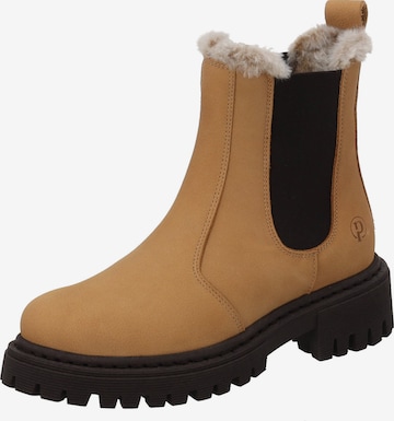 Chelsea Boots 'Asseha' Palado en marron : devant