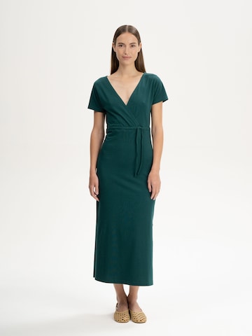 MELA Klänning 'SHREOSHI' i grön: framsida