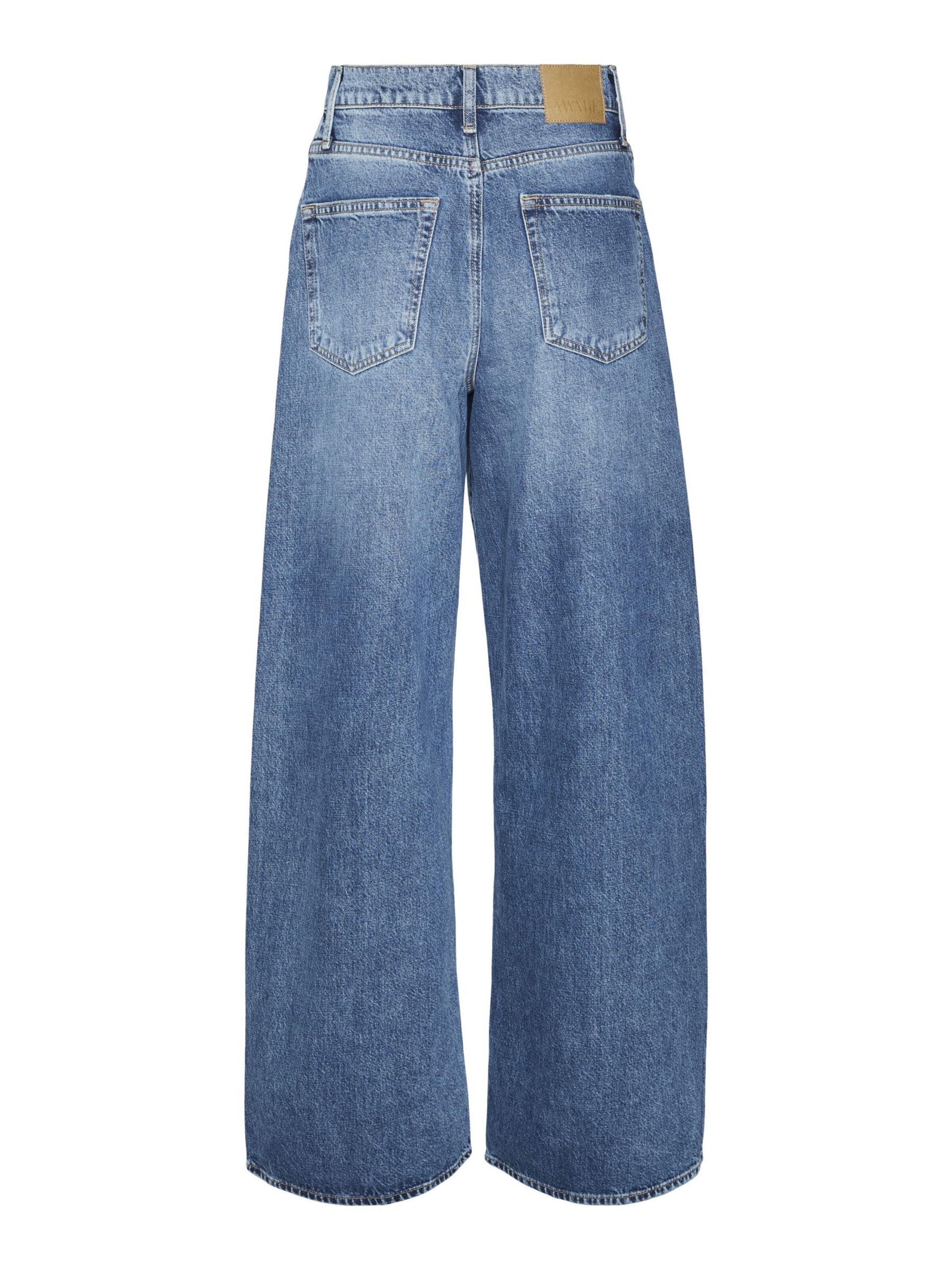 VERO MODA Wide leg Jeans in Blauw
