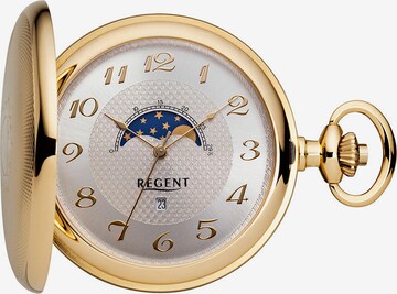 REGENT Analog Watch in Gold: front