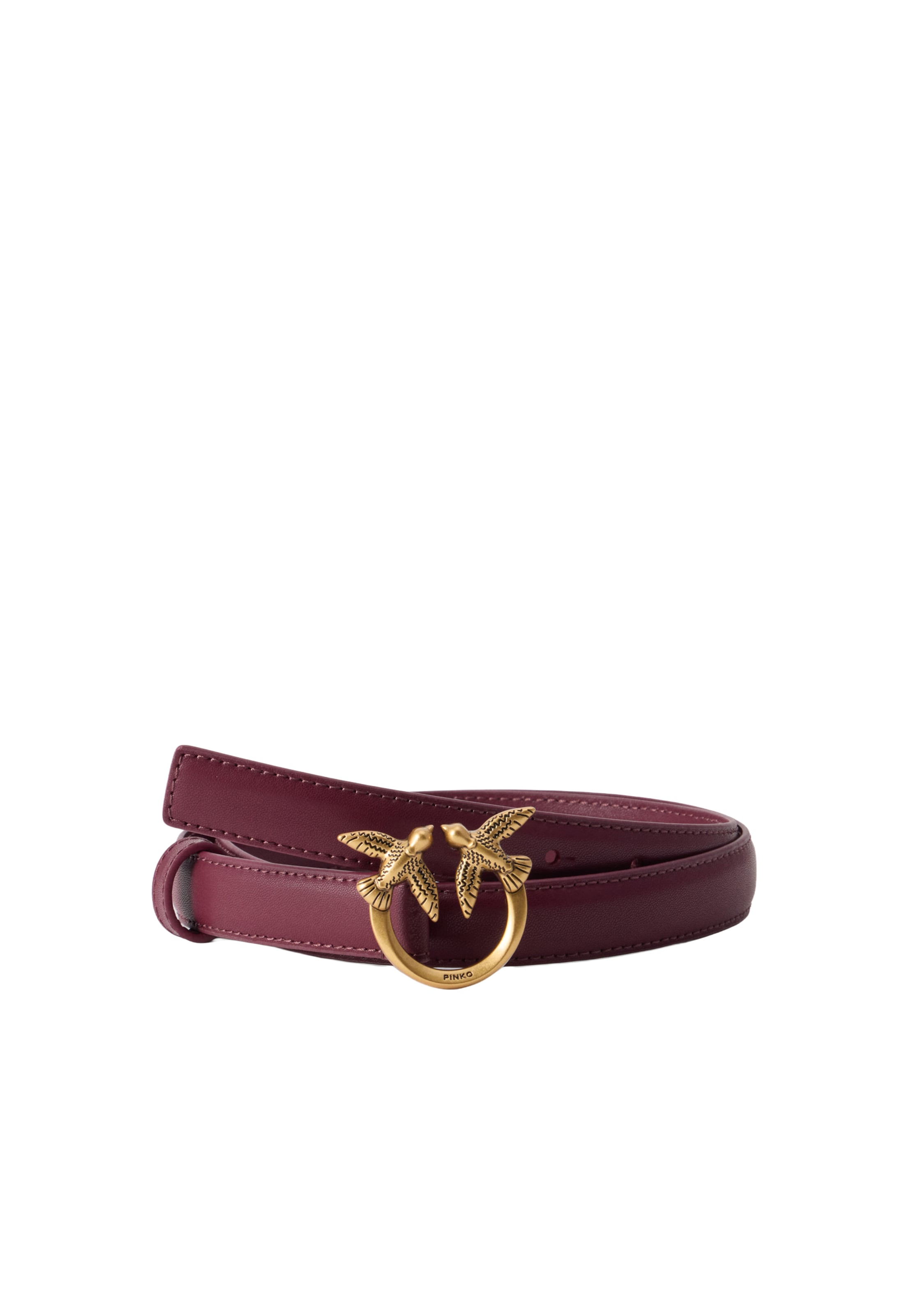 PINKO Belt 'LOVE BERRY' in Purple: front